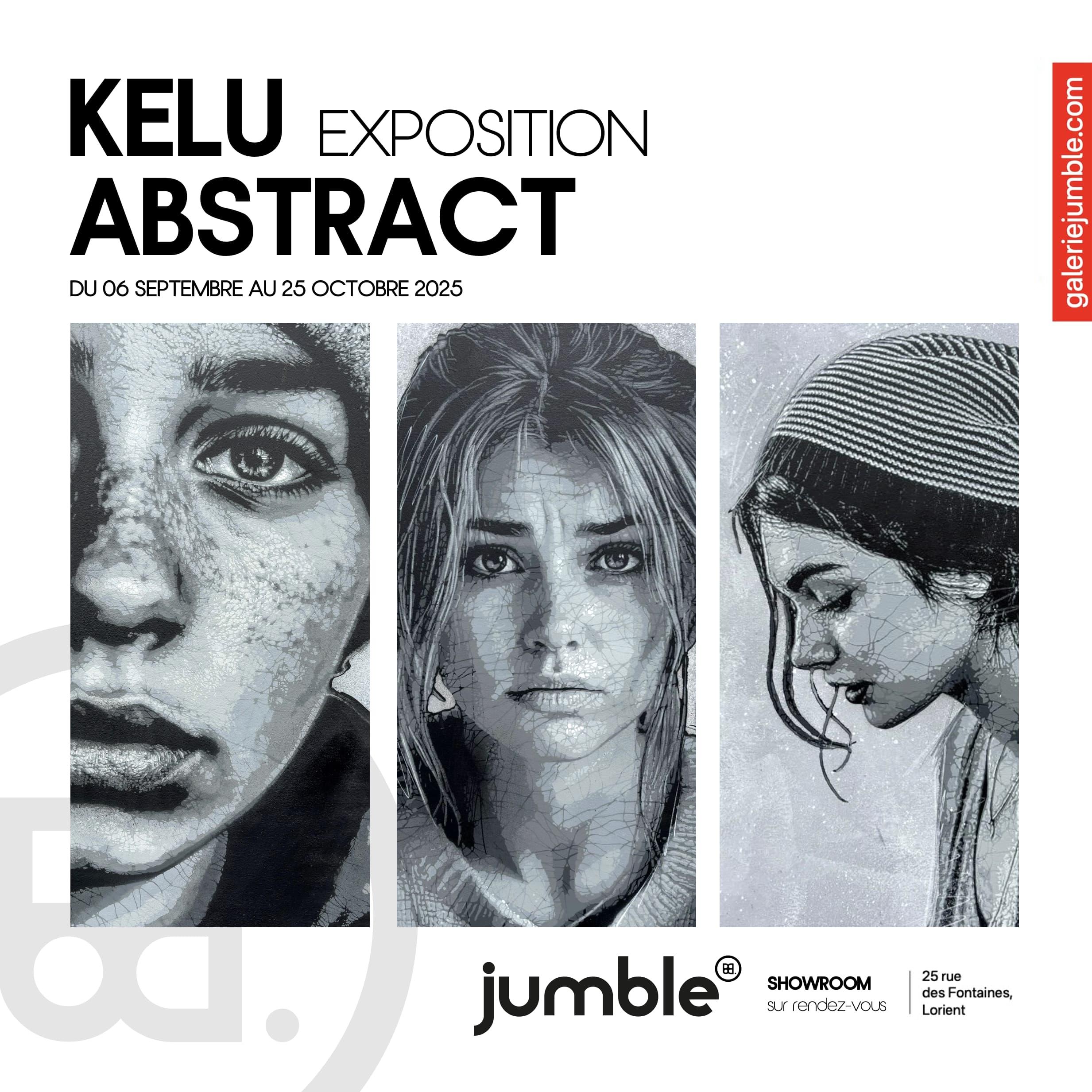 Exposition Kelu Abstract - Galerie Jumble - Lorient