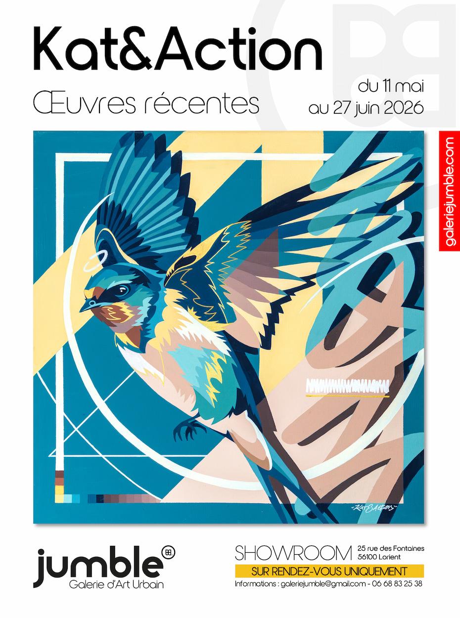 Galerie Jumble - Oeuvres récentes du duo Kat&Action