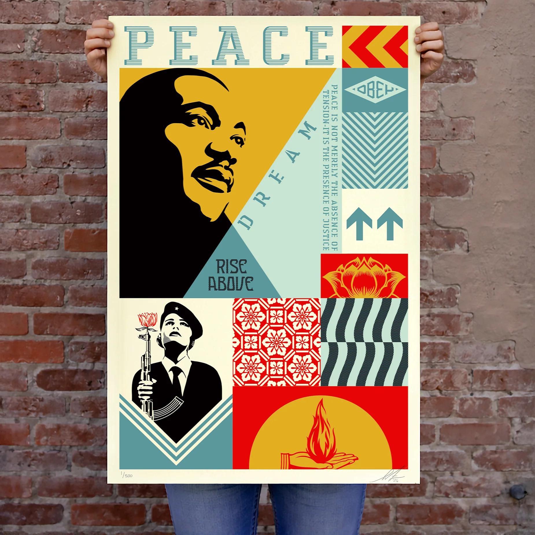 [fr]Shepard Fairey (Obey Giant) - Dreams of Peace[en]Shepard Fairey (Obey Giant) - Dreams of Peace