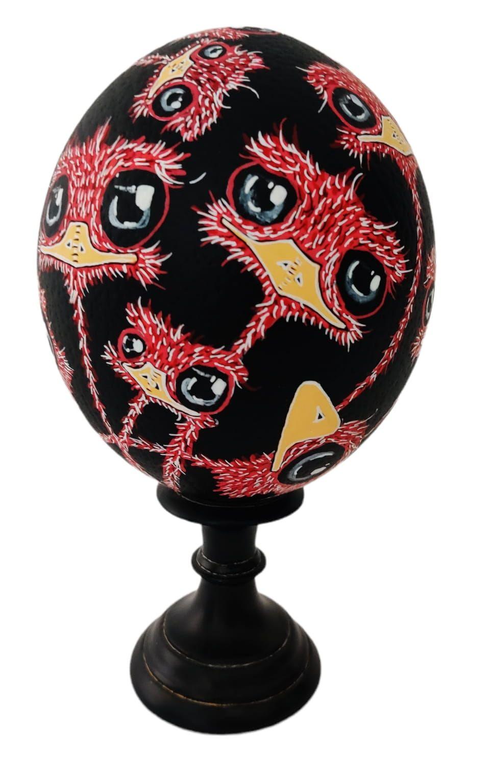 [fr]Matt_tieu - Les Rouges - Oeuf d'autruche[en]Matt_tieu - The Reds - Ostrich egg