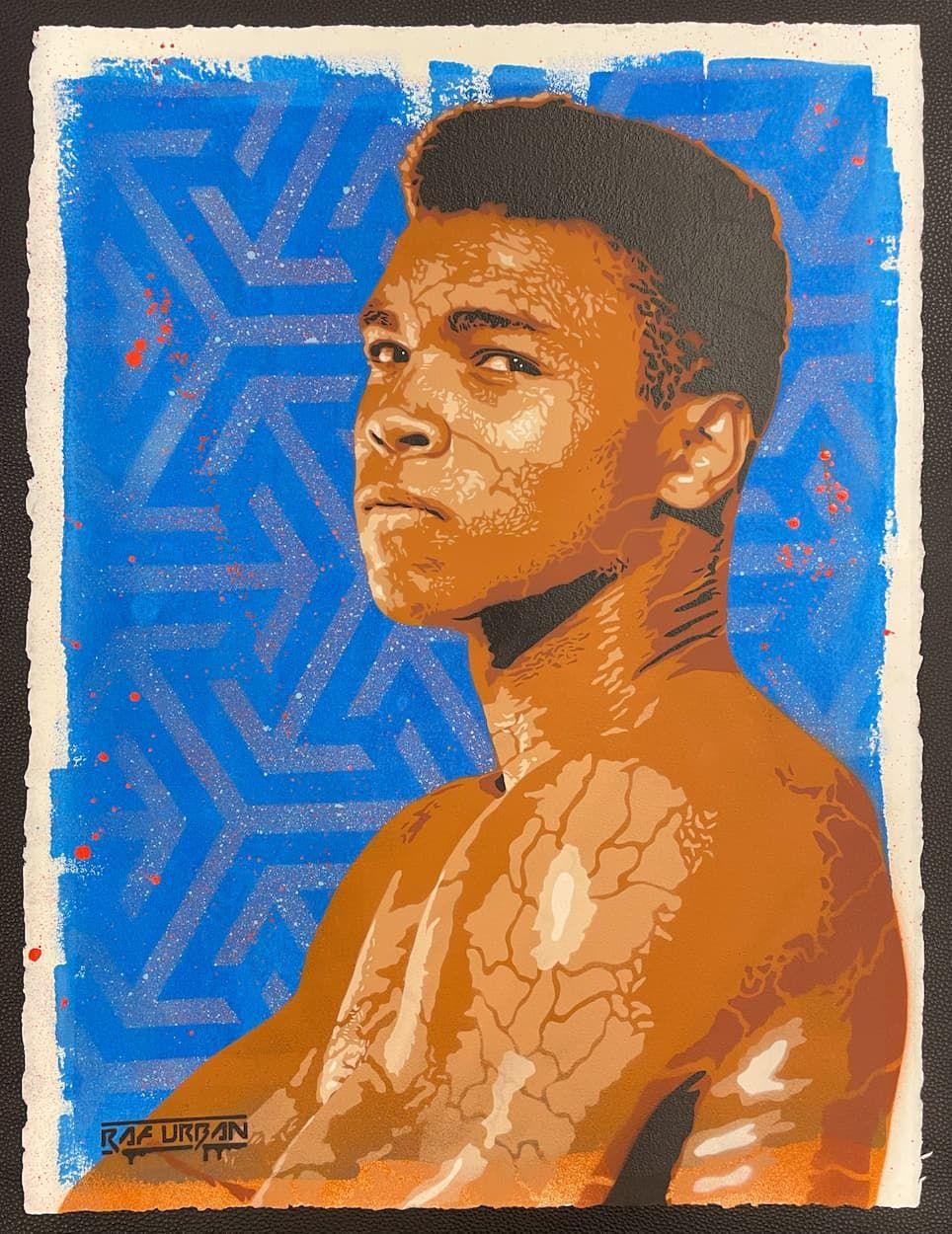 [fr]Raf Urban - Mohamed Ali[en]Raf Urban - Muhammad Ali - Cassius Marcellus Clay
