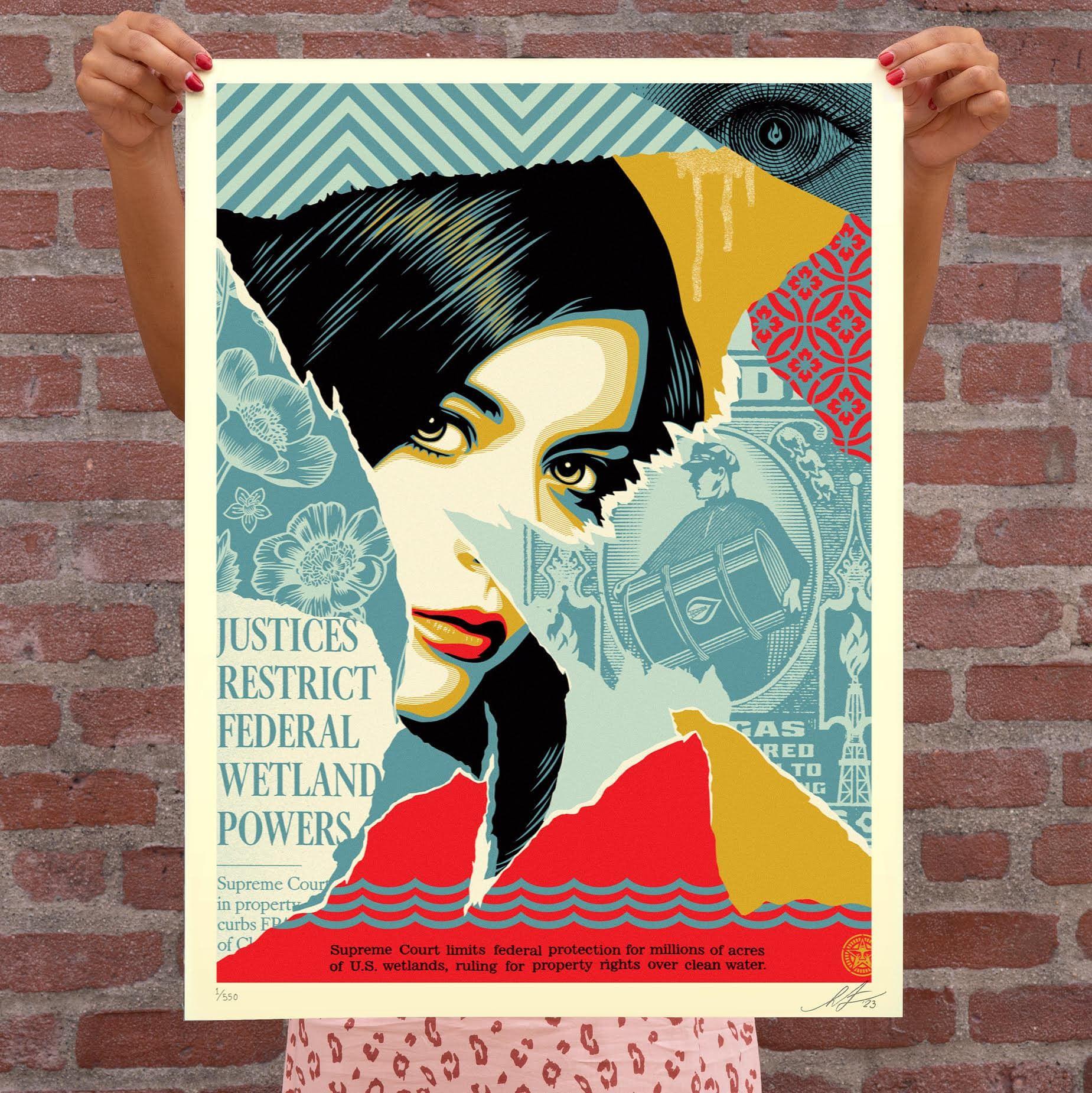 [fr]Shepard Fairey (Obey Giant) - Wetland Powers[en]Shepard Fairey (Obey Giant) - Wetland Powers