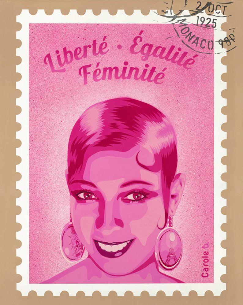[fr]Carole b. - Joséphine Baker - Liberté Égalité Féminité[en]Carole b. - Josephine Baker - Liberty Egality Feminity
