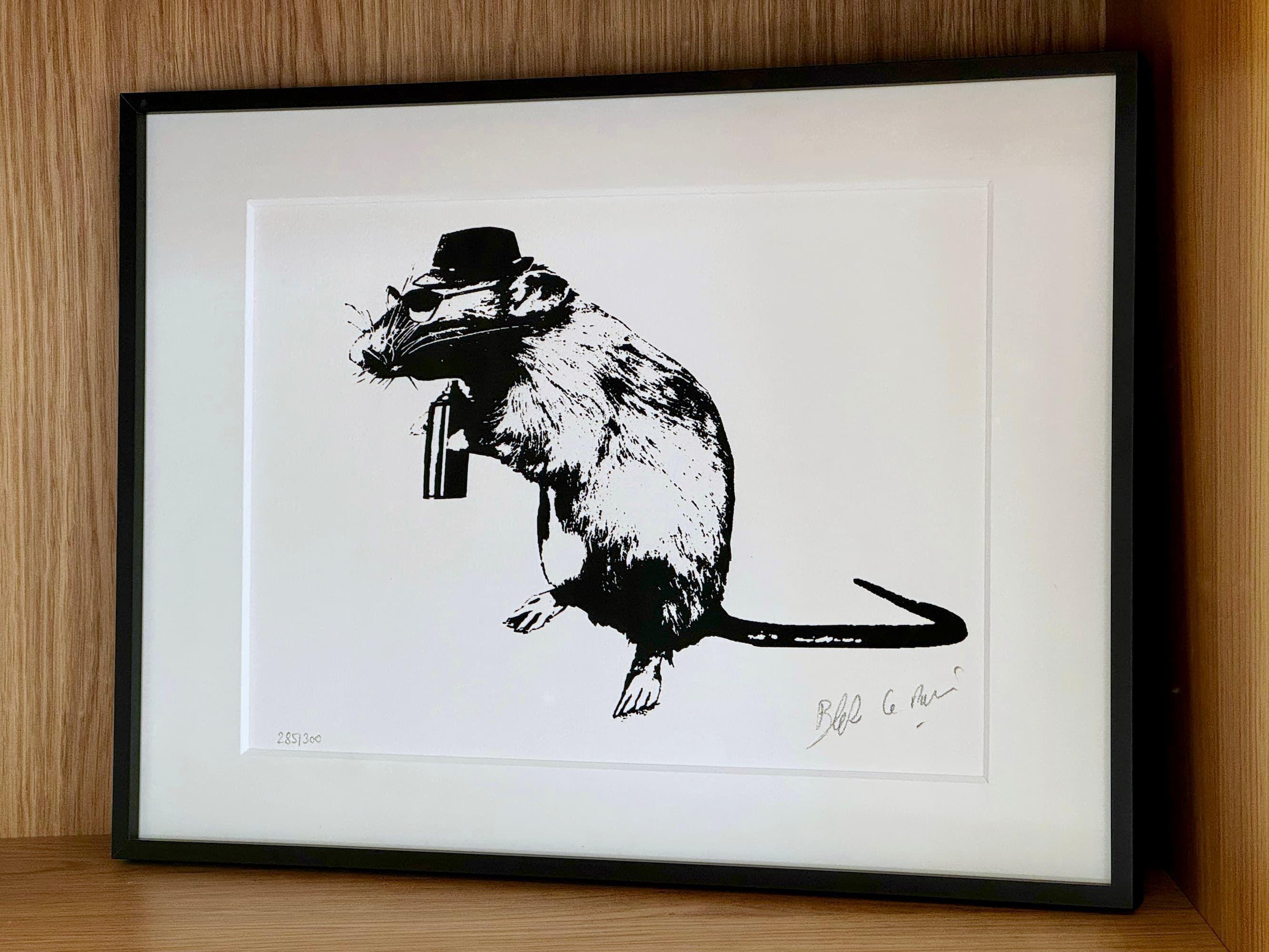 [fr]Blek le rat (Xavier Prou) - Street Artist Paraphernalia[en]Blek le rat (Xavier Prou) - Street Artist Paraphernalia