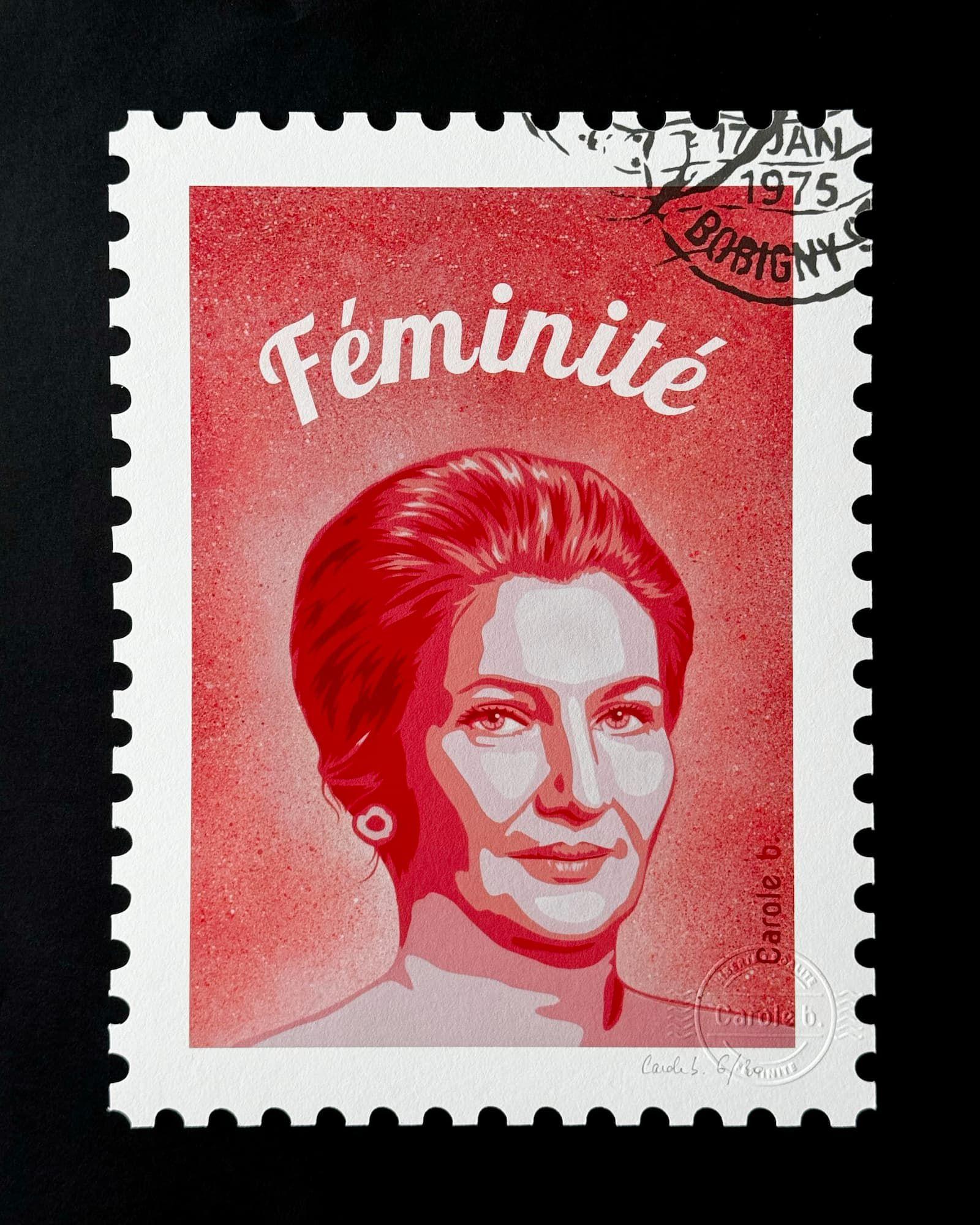 [fr]Carole b. - Simone Veil - Féminité[en]Carole b. - Simone Veil - Femininity