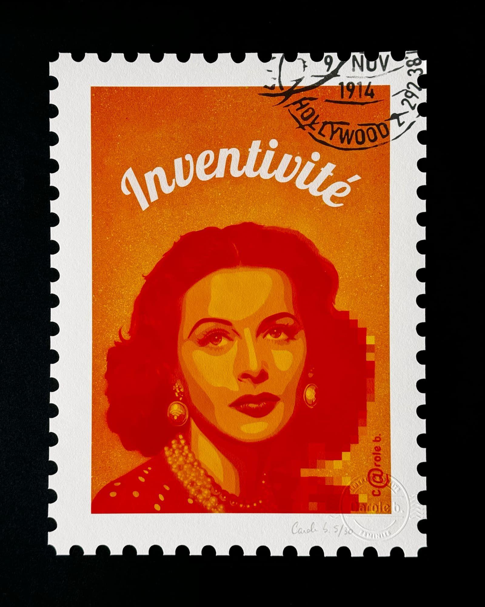 [fr]Carole b. - Hedy Lamarr - Inventivité[en]Carole b. - Hedy Lamarr - Inventiveness