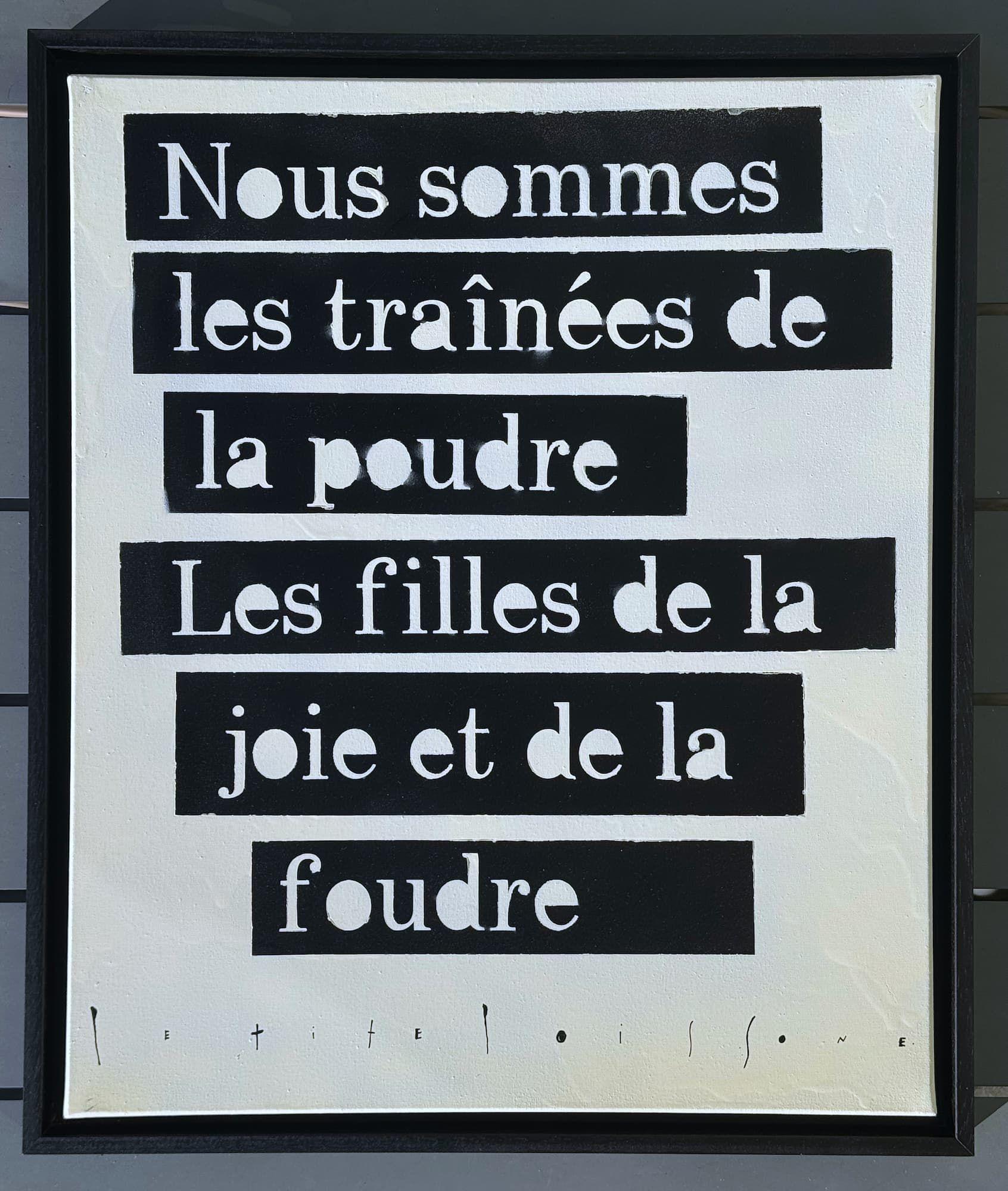 [fr]Petite Poissone - Les trainées de la poudre...[en]Petite Poissone - Les trainées de la poudre