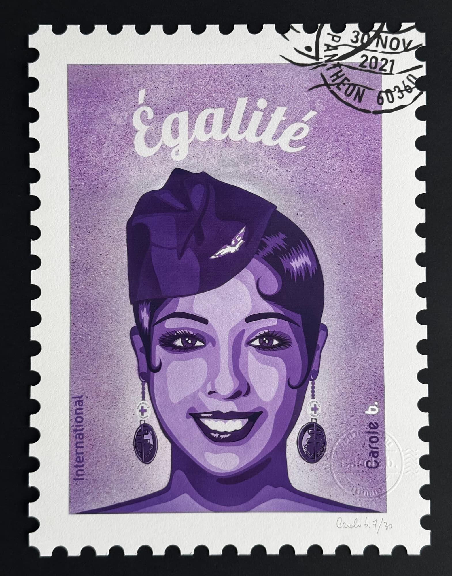 [fr]Carole b. - Joséphine Baker - Panthéon - Égalité[en]Carole b. - Joséphine Baker - Panthéon - Equality