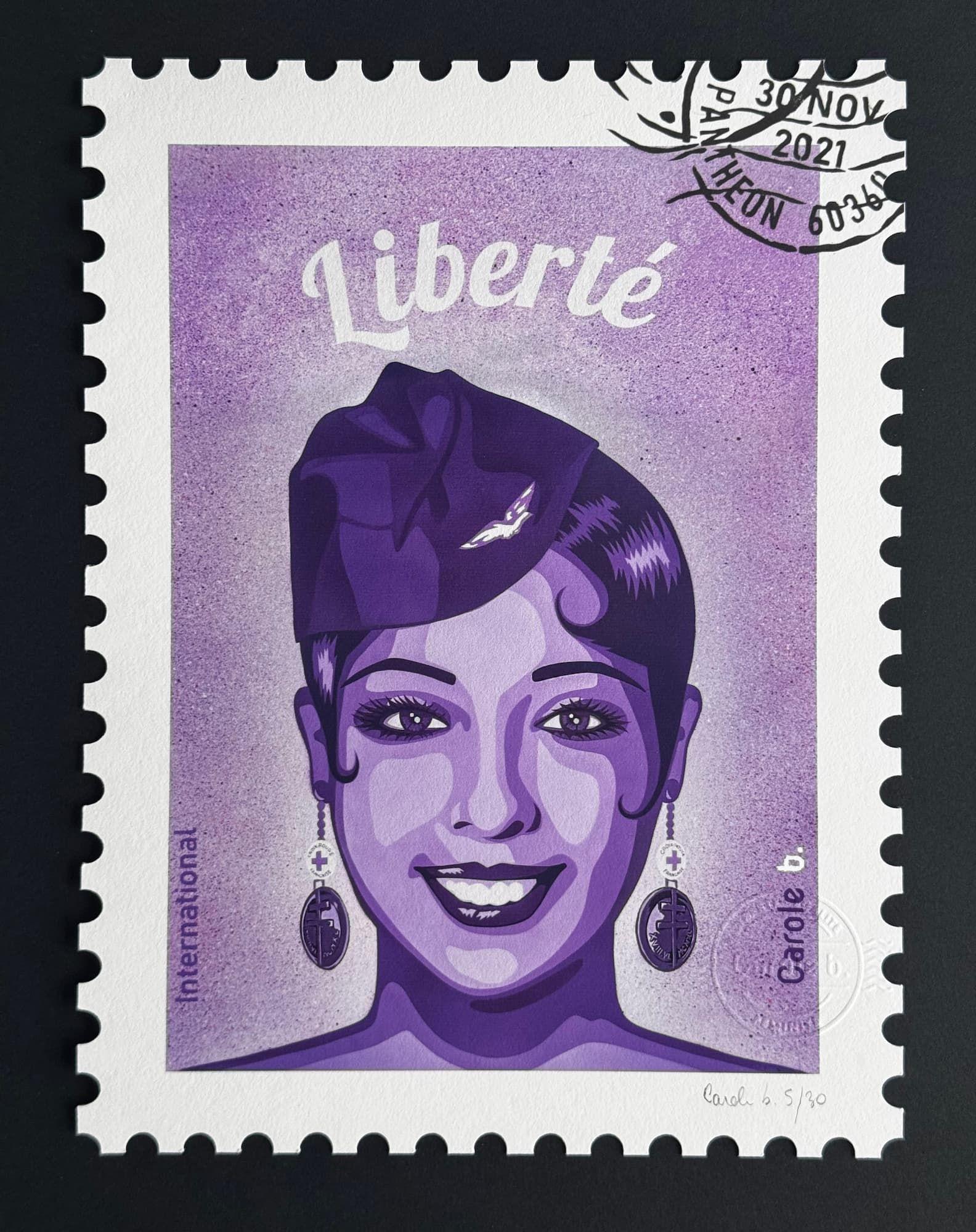 [fr]Carole b. - Joséphine Baker - Panthéon - Liberté[en]Carole b. - Joséphine Baker - Panthéon - Liberty