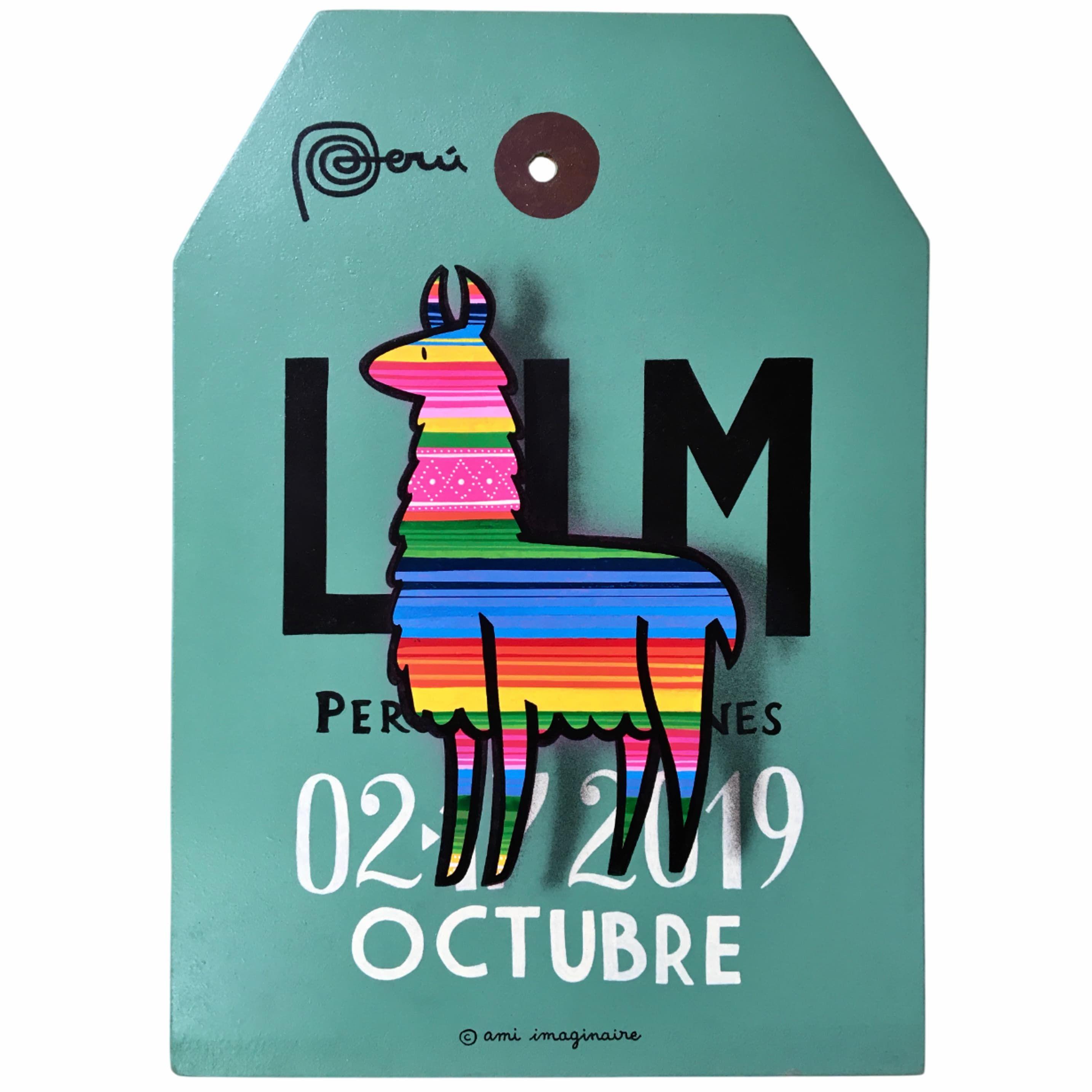 [fr]Ami imaginaire - Elsewhere IATA stickers - LIM[en]Ami imaginaire - Elsewhere IATA stickers - LIM