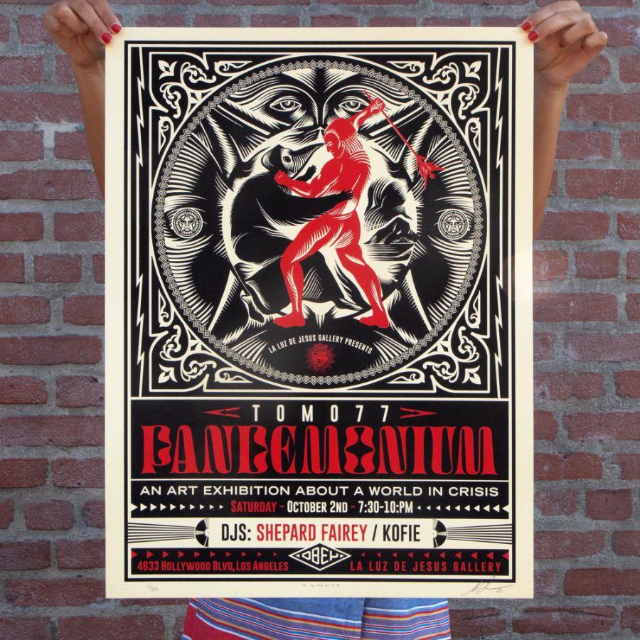 [fr]Tomo77 & Shepard Fairey - Pandemonium[en]Tomo77 & Shepard Fairey - Pandemonium