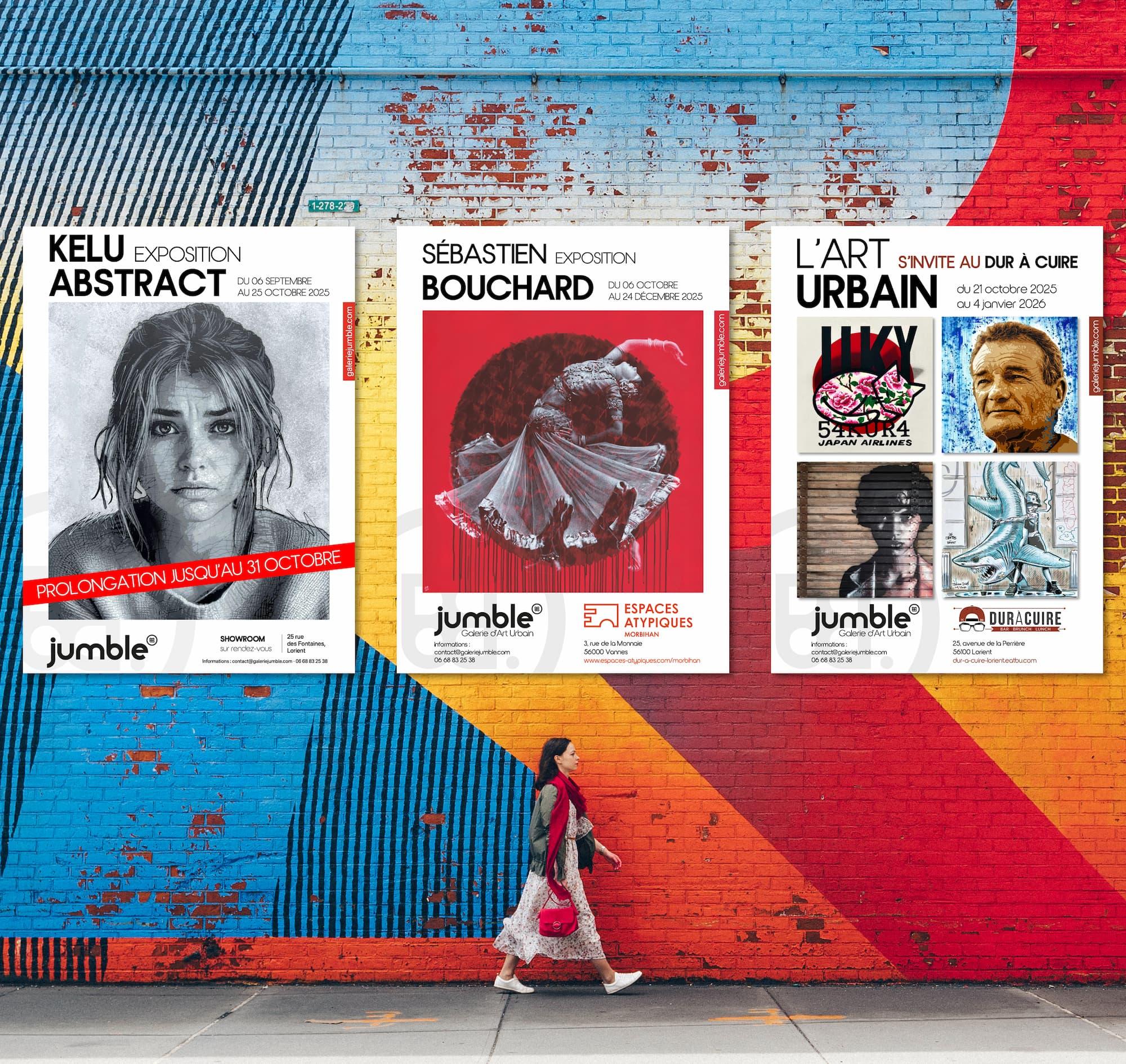 Galerie Jumble - expositions en cours