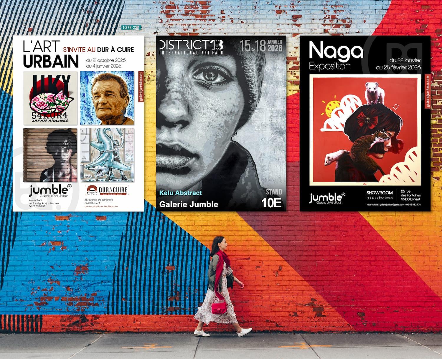 Galerie Jumble - Expositions Janvier 2026