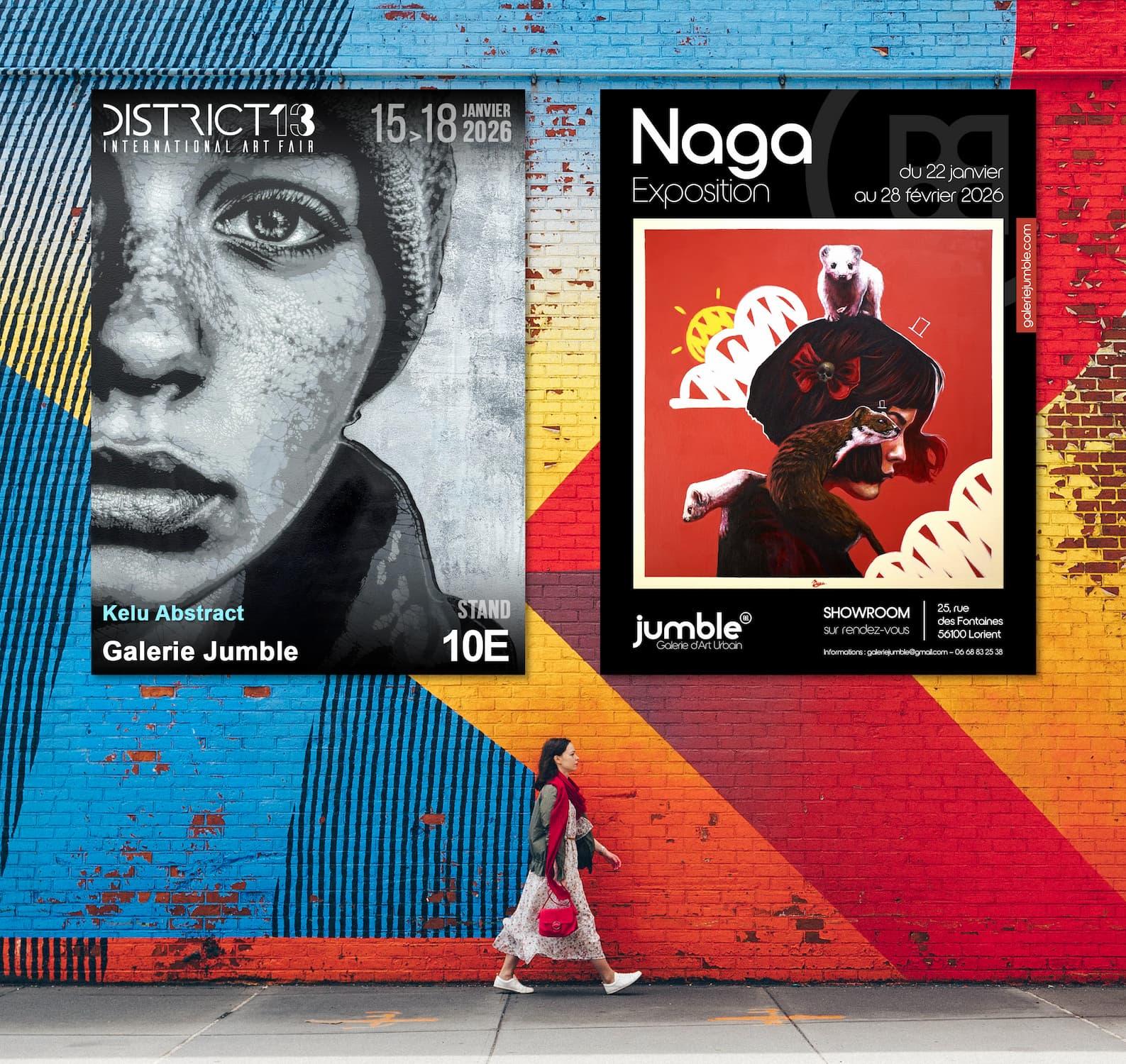Galerie Jumble - Expositions Janvier 2026