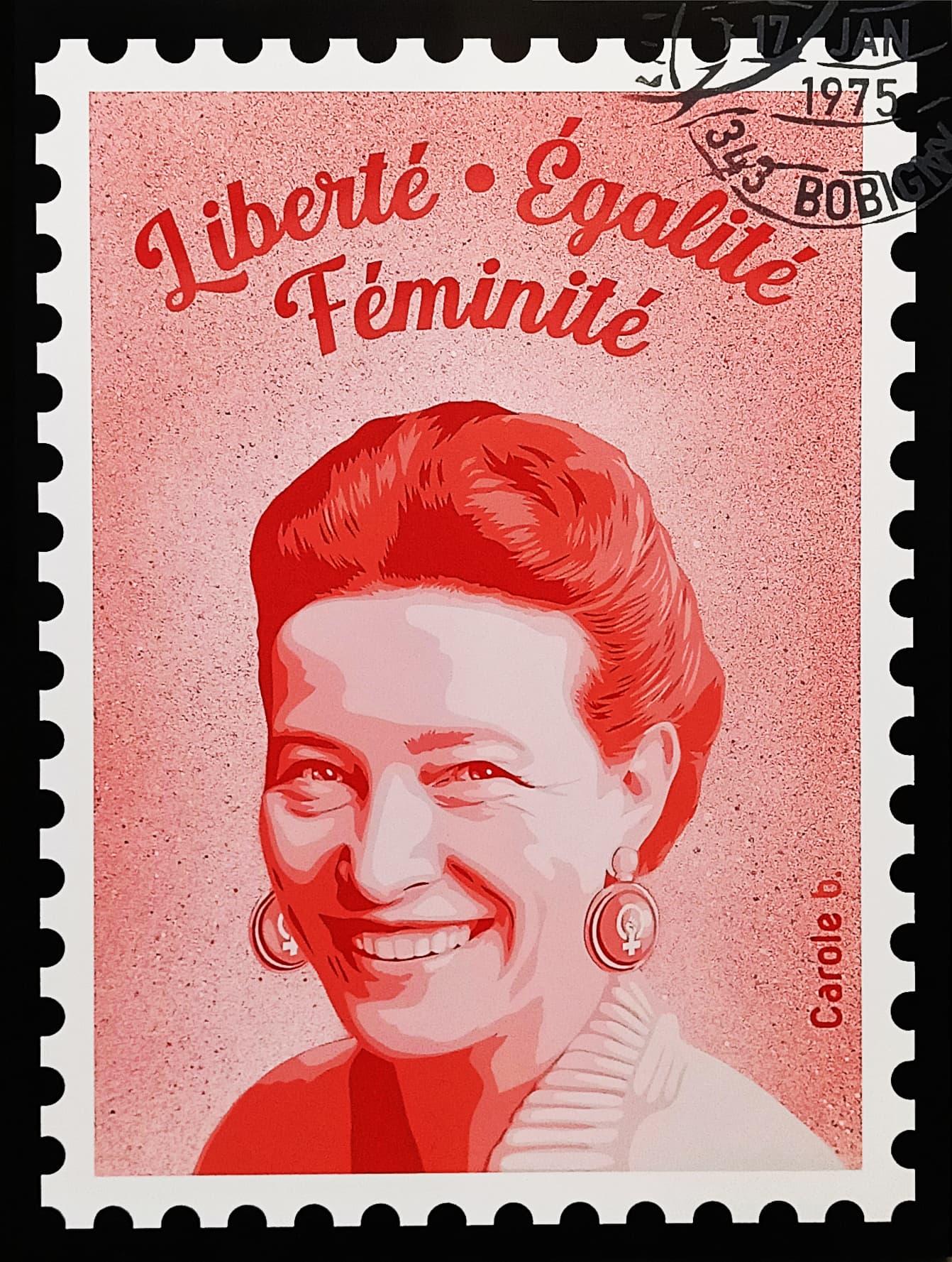Carole b. - Simone de Beauvoir - Liberty Equality Feminity