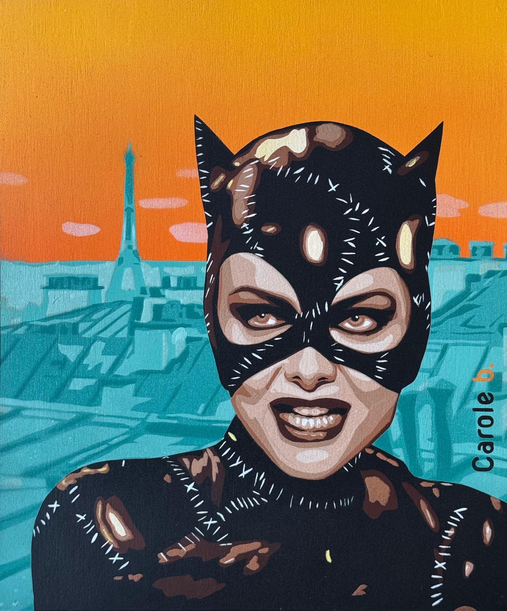 Carole b. - A cat on the rooftops of Paris