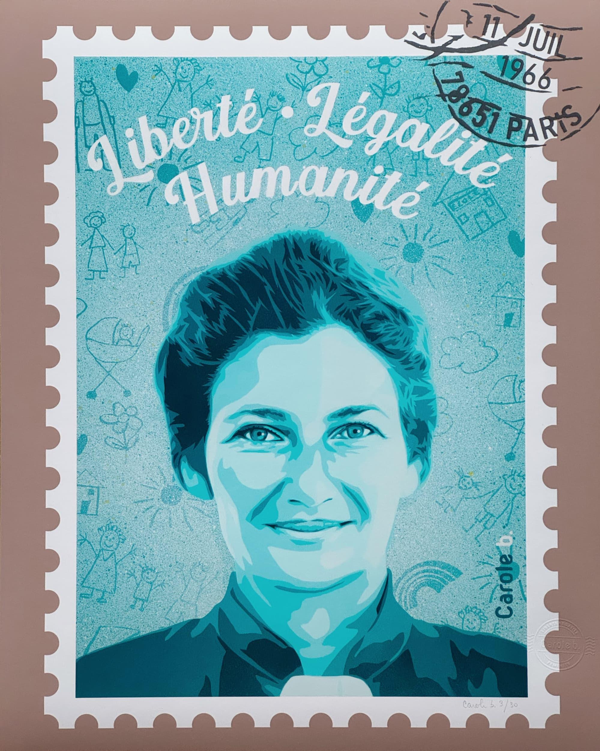 Carole b. - Simone Veil - Liberty Legality Humanity