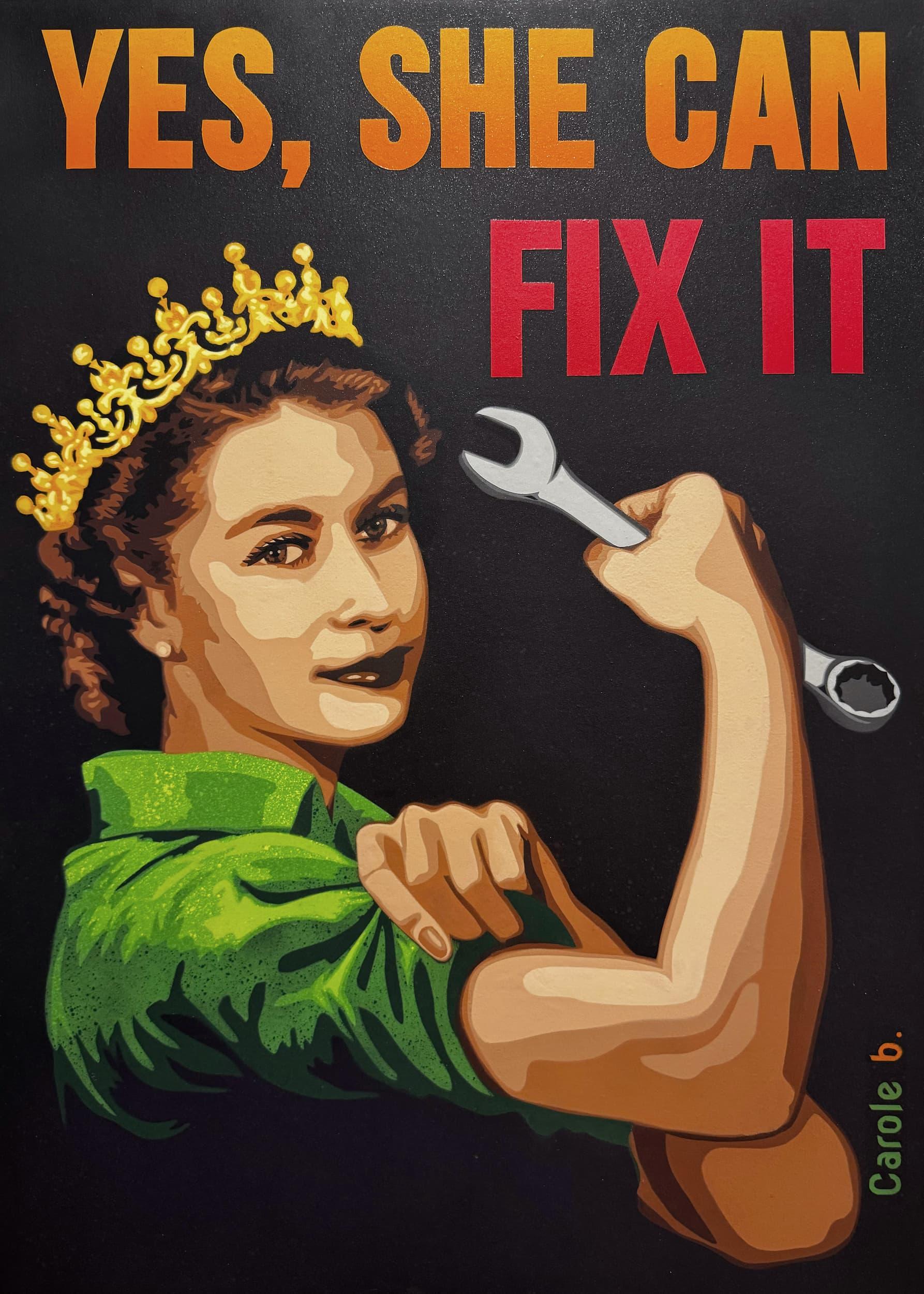 Carole b. - Yes, She can fix it
