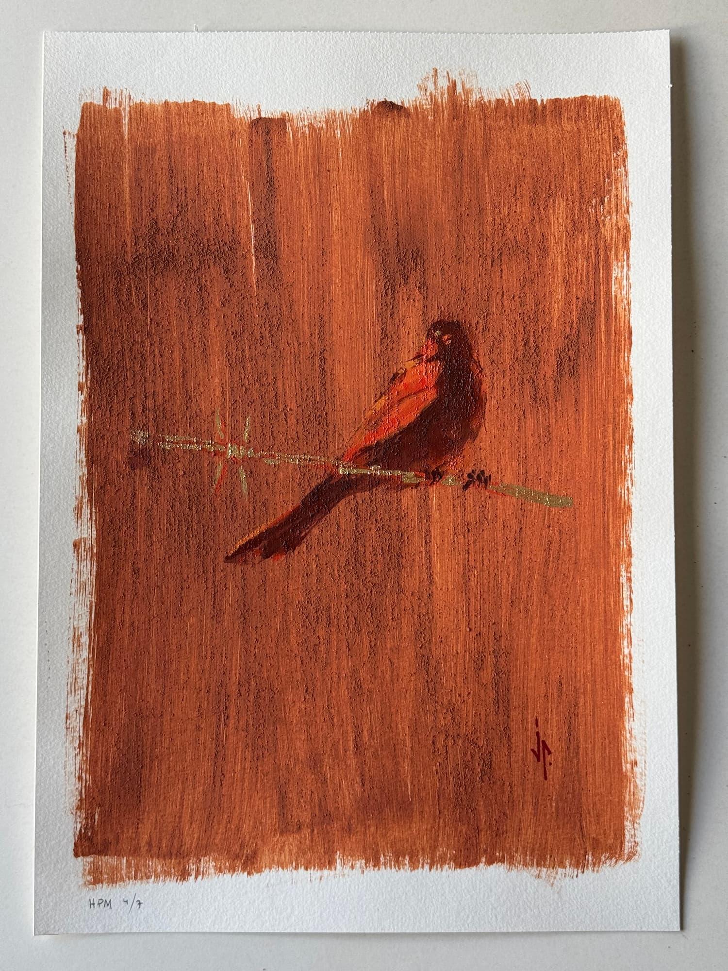Frontière et veille - Jotapé, technique mixte sur papier, 2026 | Galerie Jumble - Art Urbain / Street Art