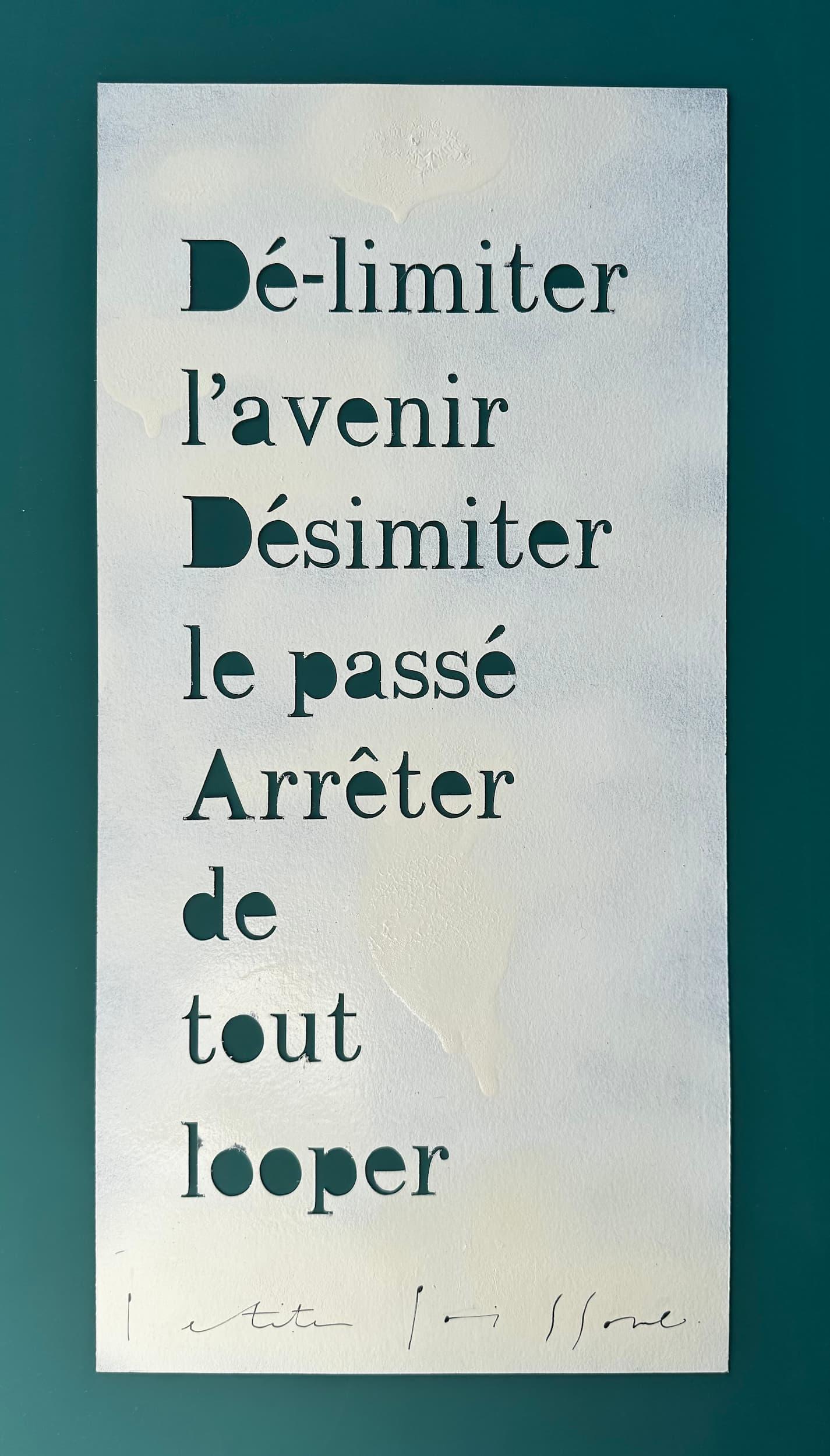 Petite Poissone - Dé-limiter l'avenir...