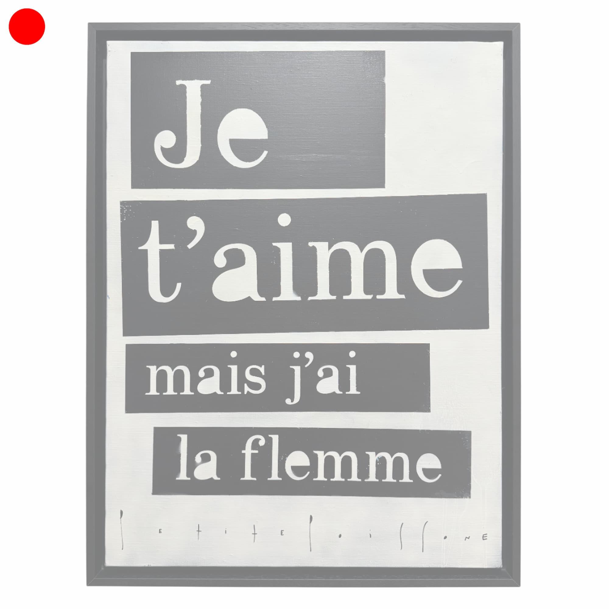 Petite Poissone - Je t'aime mais j'ai la flemme