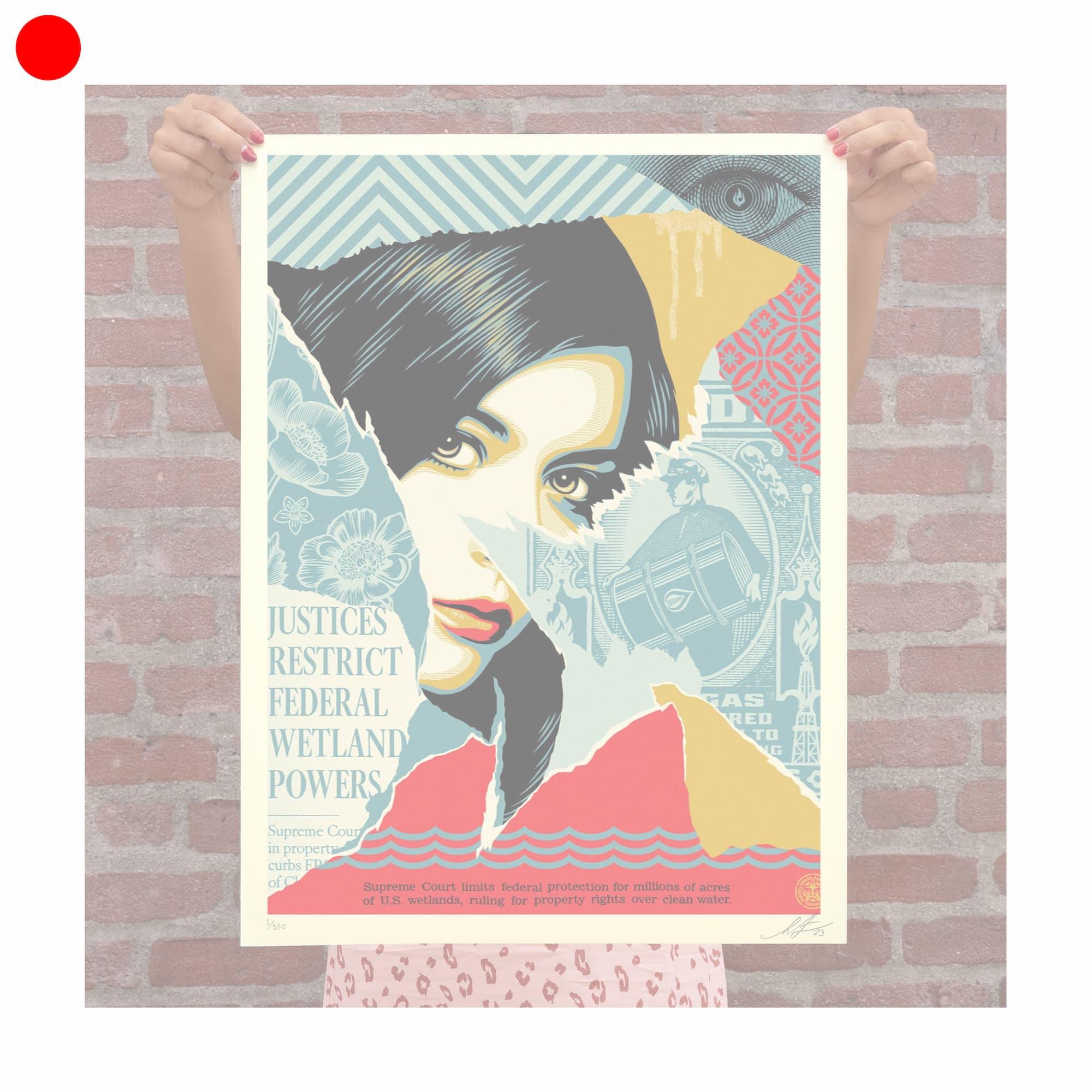 Shepard Fairey (Obey Giant) - Wetland Powers