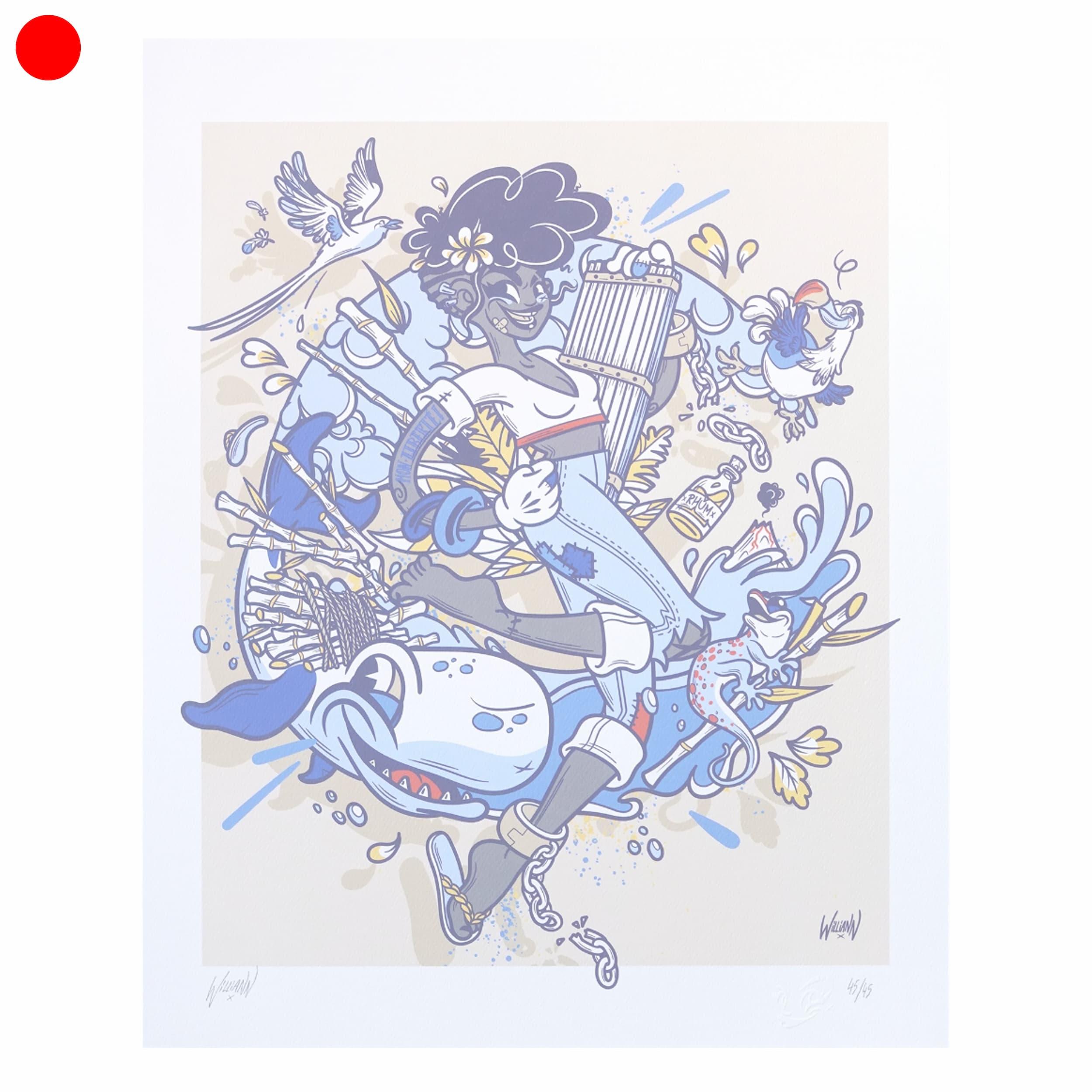 Williann - Mon liberté - Print