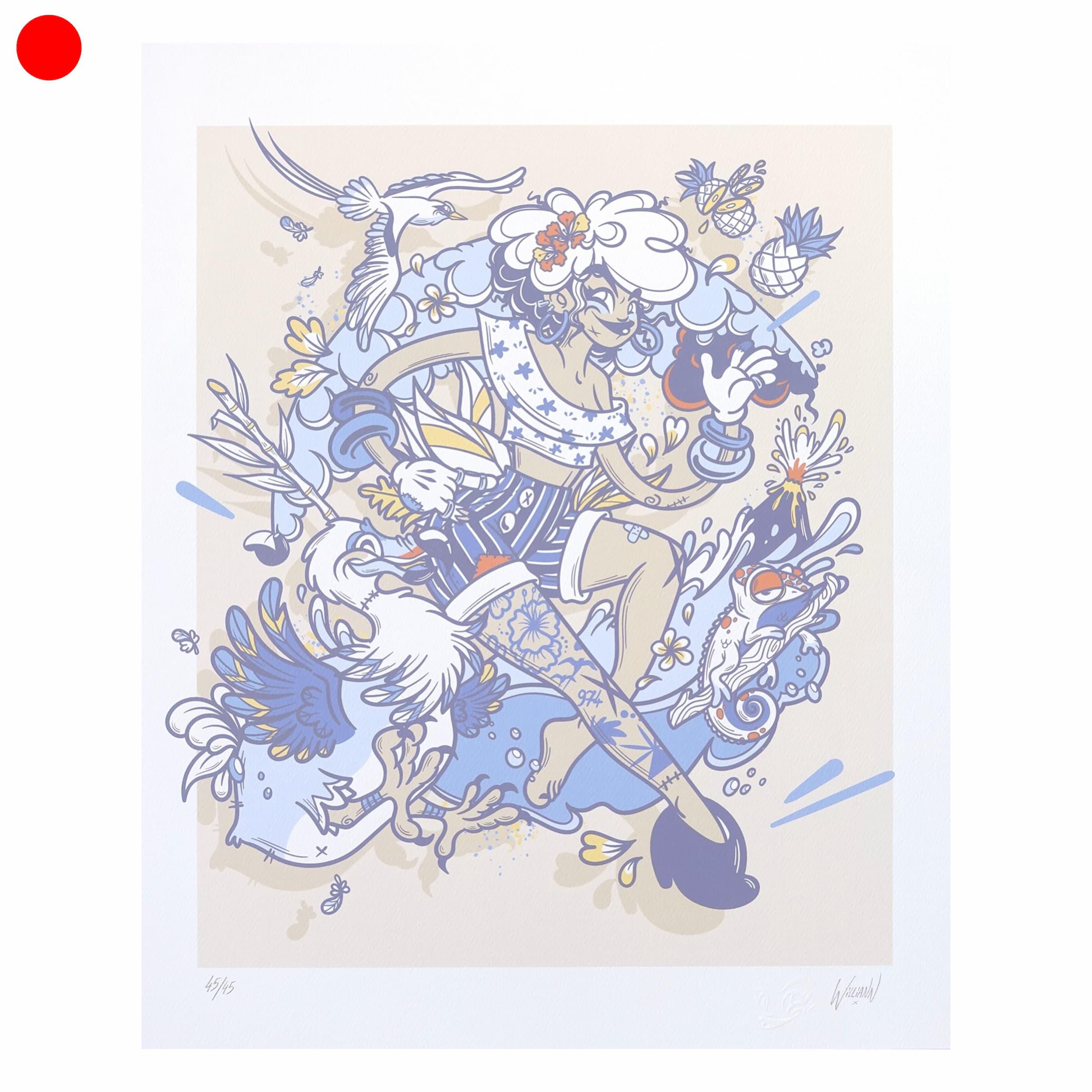 Williann - Neuf - Set - Kat - Print
